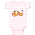 Baby Clothes Monster Unicorn Cartoon Character Baby Bodysuits Boy & Girl Cotton