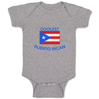 Baby Clothes Coolest Puerto Rican Countries Baby Bodysuits Boy & Girl Cotton