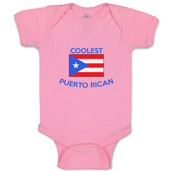 Baby Clothes Coolest Puerto Rican Countries Baby Bodysuits Boy & Girl Cotton