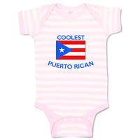 Baby Clothes Coolest Puerto Rican Countries Baby Bodysuits Boy & Girl Cotton