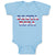 Baby Clothes Costa Rica American Flag Usa Baby Bodysuits Boy & Girl Cotton