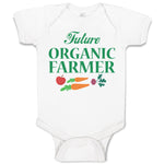 Future Organic Farmer Harvests and Sell Vegetables
