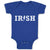 Baby Clothes Irish Country Ireland Baby Bodysuits Boy & Girl Cotton