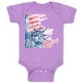 Baby Clothes Liberty for Victory Statue of New York City Usa Baby Bodysuits