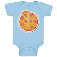 Baby Clothes Restaurants Pizza with Delicious Taste Pepperoni Pizza Cotton