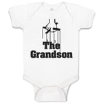 Baby Clothes The Grandson Along with Hand Holding Silhouette Cross Cotton