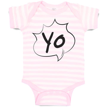 Baby Clothes Yo Pattern Bubble Pop Baby Bodysuits Boy & Girl Cotton