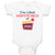Baby Clothes I'M What Happened in Vegas with Direction Arrow Baby Bodysuits