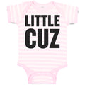 Baby Clothes Little Cuz Baby Bodysuits Boy & Girl Newborn Clothes Cotton