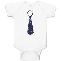 Baby Clothes Polkat Dots Neck Tie Style 3 Baby Bodysuits Boy & Girl Cotton