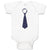 Baby Clothes Polkat Dots Neck Tie Style 3 Baby Bodysuits Boy & Girl Cotton