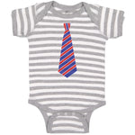 Baby Clothes Striped Neck Tie Style 5 Baby Bodysuits Boy & Girl Cotton