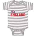 Baby Clothes United Kingdom of Flag England Baby Bodysuits Boy & Girl Cotton