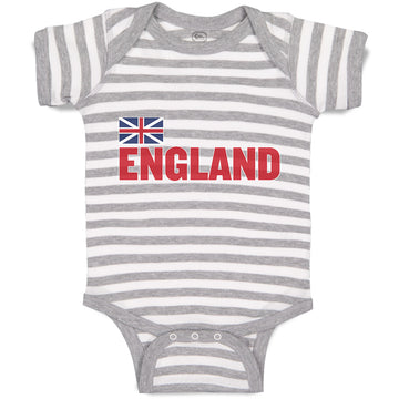 Baby Clothes United Kingdom of Flag England Baby Bodysuits Boy & Girl Cotton