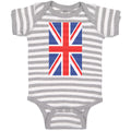 Baby Clothes National Flag of United Kingdom Great Britian Baby Bodysuits Cotton