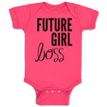 Baby Clothes Future Girl Boss Baby Bodysuits Boy & Girl Newborn Clothes Cotton