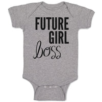 Baby Clothes Future Girl Boss Baby Bodysuits Boy & Girl Newborn Clothes Cotton