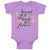 Baby Clothes Though She Be but Little She Is Fierce with Flowers Design Cotton