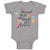 Baby Clothes Though She Be but Little She Is Fierce with Flowers Design Cotton