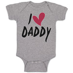 Baby Clothes I Love Daddy Baby Bodysuits Boy & Girl Newborn Clothes Cotton