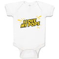 Baby Clothes I Love My Pops Baby Bodysuits Boy & Girl Newborn Clothes Cotton