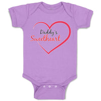 Baby Clothes Daddy's Sweetheart Baby Bodysuits Boy & Girl Newborn Clothes Cotton