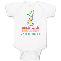 Baby Clothes Lots Love Science Laboratory Test Colourful Little Hearts Cotton