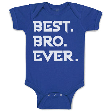 Baby Clothes Best Bro Ever. Baby Bodysuits Boy & Girl Newborn Clothes Cotton