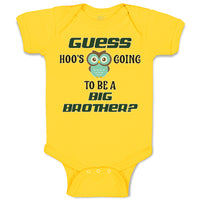 Guess Hoo's Going to Be A Big Brother