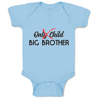 Baby Clothes Only Child Big Brother Baby Bodysuits Boy & Girl Cotton