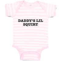 Baby Clothes Daddy's Lil Squirt Baby Bodysuits Boy & Girl Newborn Clothes Cotton