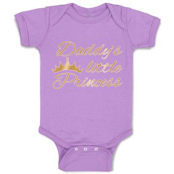 Baby Clothes Daddy's Little Princess Baby Bodysuits Boy & Girl Cotton