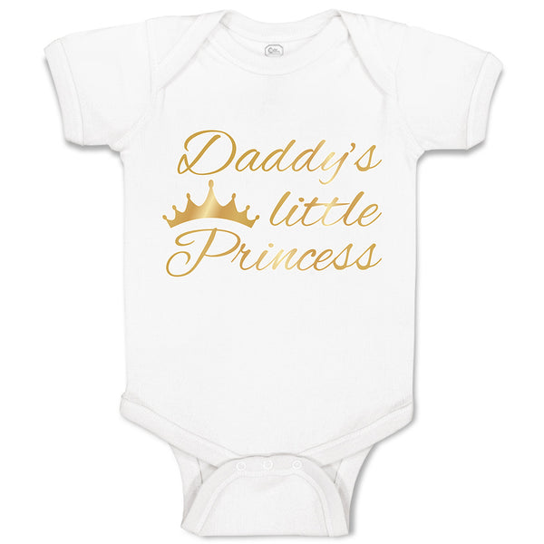 Baby Clothes Daddy's Little Princess Baby Bodysuits Boy & Girl Cotton