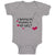 Baby Clothes I Hooked Daddy's Heart Baby Bodysuits Boy & Girl Cotton