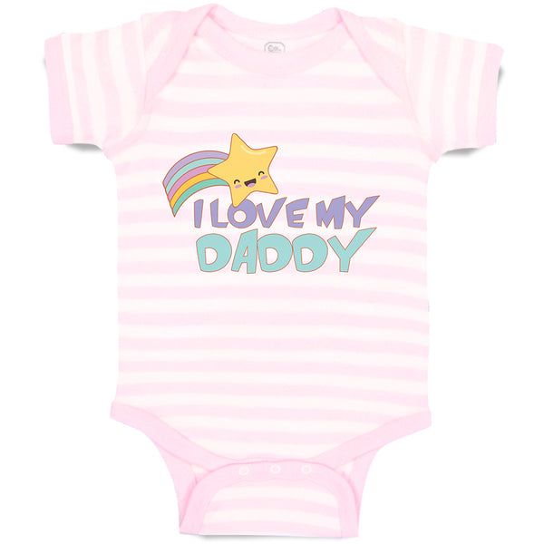 Baby Clothes I Love My Daddy Baby Bodysuits Boy & Girl Newborn Clothes Cotton