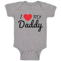 Baby Clothes I Love My Daddy Baby Bodysuits Boy & Girl Newborn Clothes Cotton