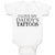 Baby Clothes I Love My Daddy's Tattoos Baby Bodysuits Boy & Girl Cotton