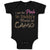 Baby Clothes I Put The Pink in Daddy's World of Camo Baby Bodysuits Cotton