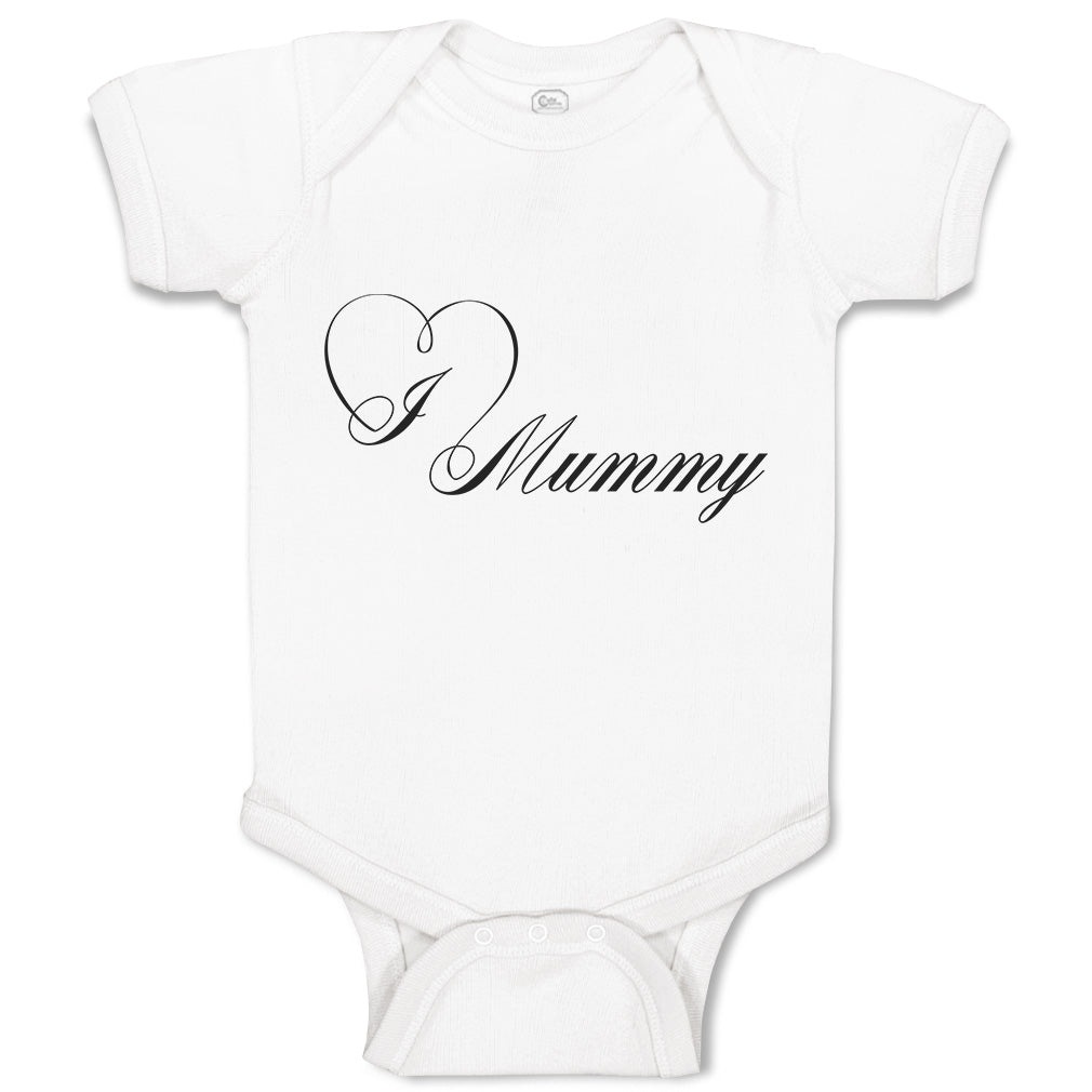 Cute Rascals Baby Clothes I Love Mummy Baby Bodysuit