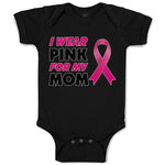 Baby Clothes I Wear Pink for My Mom Baby Bodysuits Boy & Girl Cotton