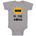 Baby Clothes Mom Is The Bomb Baby Bodysuits Boy & Girl Newborn Clothes Cotton