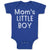 Baby Clothes Mom's Little Boy Baby Bodysuits Boy & Girl Newborn Clothes Cotton