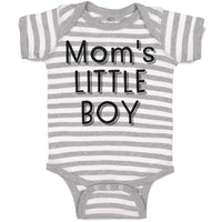 Baby Clothes Mom's Little Boy Baby Bodysuits Boy & Girl Newborn Clothes Cotton