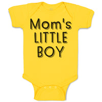 Baby Clothes Mom's Little Boy Baby Bodysuits Boy & Girl Newborn Clothes Cotton