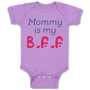 Baby Clothes Mommy Is My B.F.F Baby Bodysuits Boy & Girl Newborn Clothes Cotton