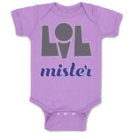 Baby Clothes Lil Mister Baby Bodysuits Boy & Girl Newborn Clothes Cotton