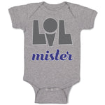 Baby Clothes Lil Mister Baby Bodysuits Boy & Girl Newborn Clothes Cotton