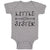 Baby Clothes Little Sister Baby Bodysuits Boy & Girl Newborn Clothes Cotton