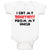 Baby Clothes I Get My Badassness from My Uncle Baby Bodysuits Boy & Girl Cotton