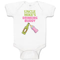 Baby Clothes Uncle Mike's Drinking Buddy Baby Bodysuits Boy & Girl Cotton